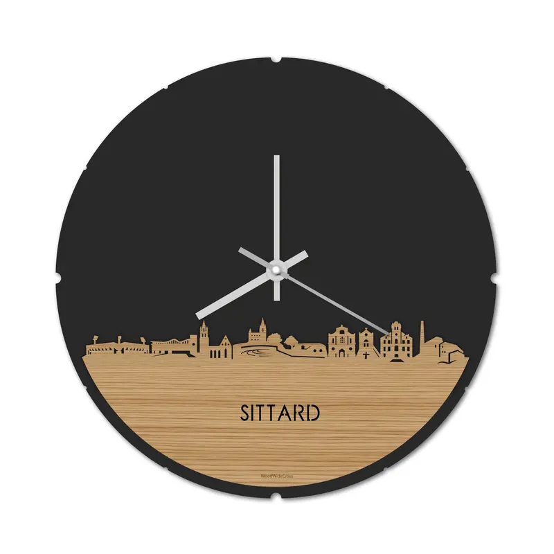 Skyline Klok Rond Sittard Bamboe