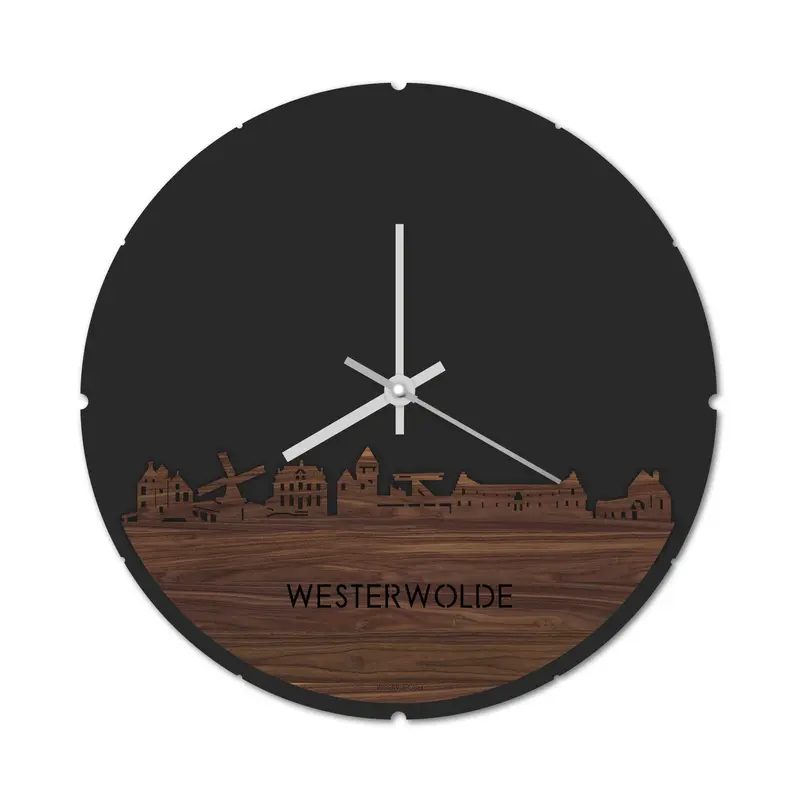 Skyline Klok Rond Westerwolde Noten