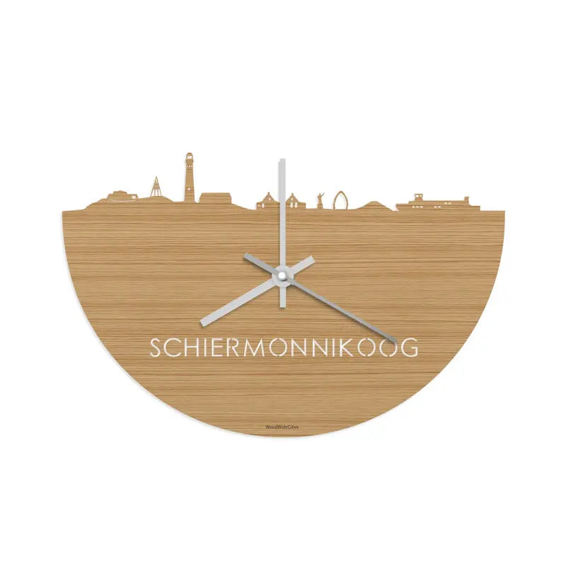 Skyline Klok Schiermonnikoog Bamboe