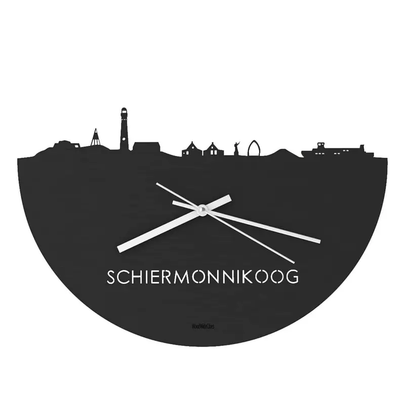 Skyline Klok Schiermonnikoog Black