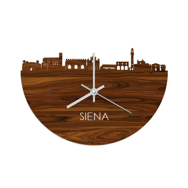 Skyline Klok Siena Palissander