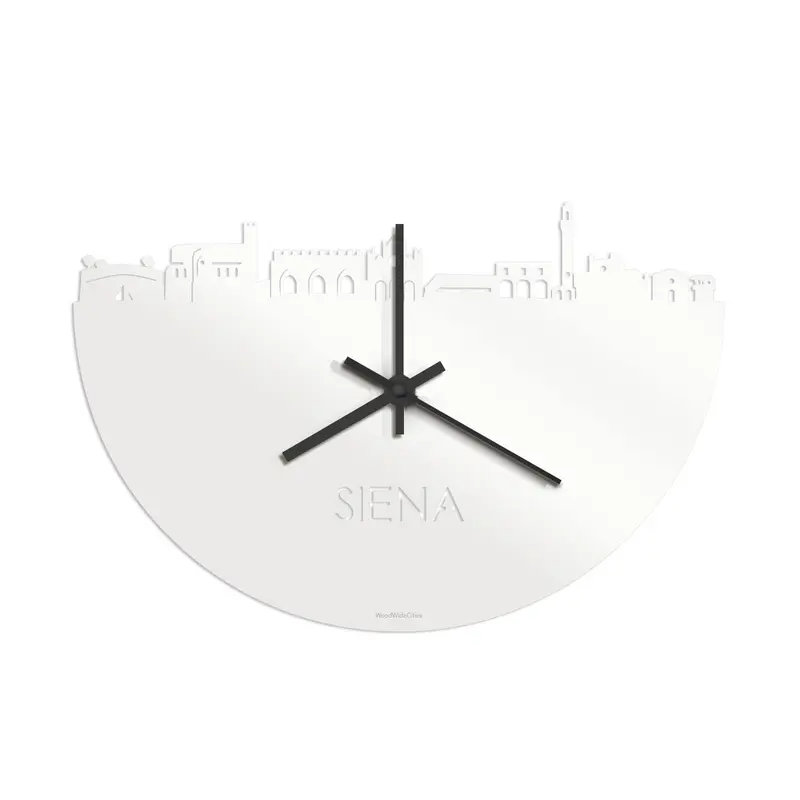 Skyline Klok Siena Wit Glanzend