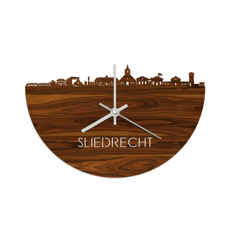 Skyline Klok Sliedrecht Palissander
