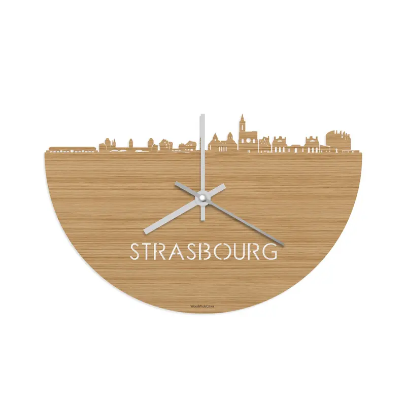 Skyline Klok Strasbourg Bamboe