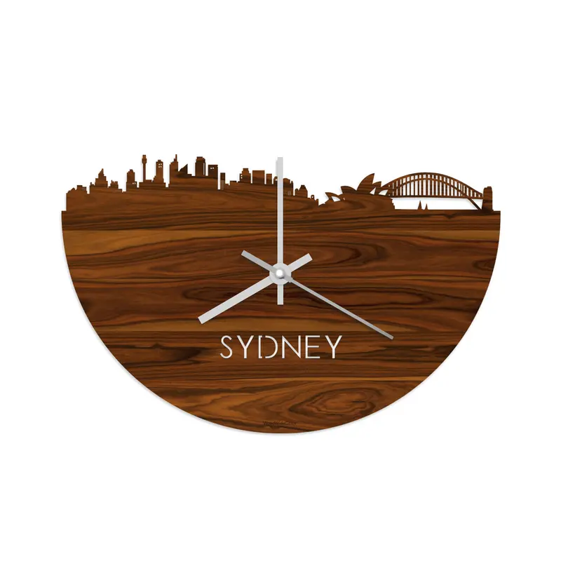 Skyline Klok Sydney Palissander