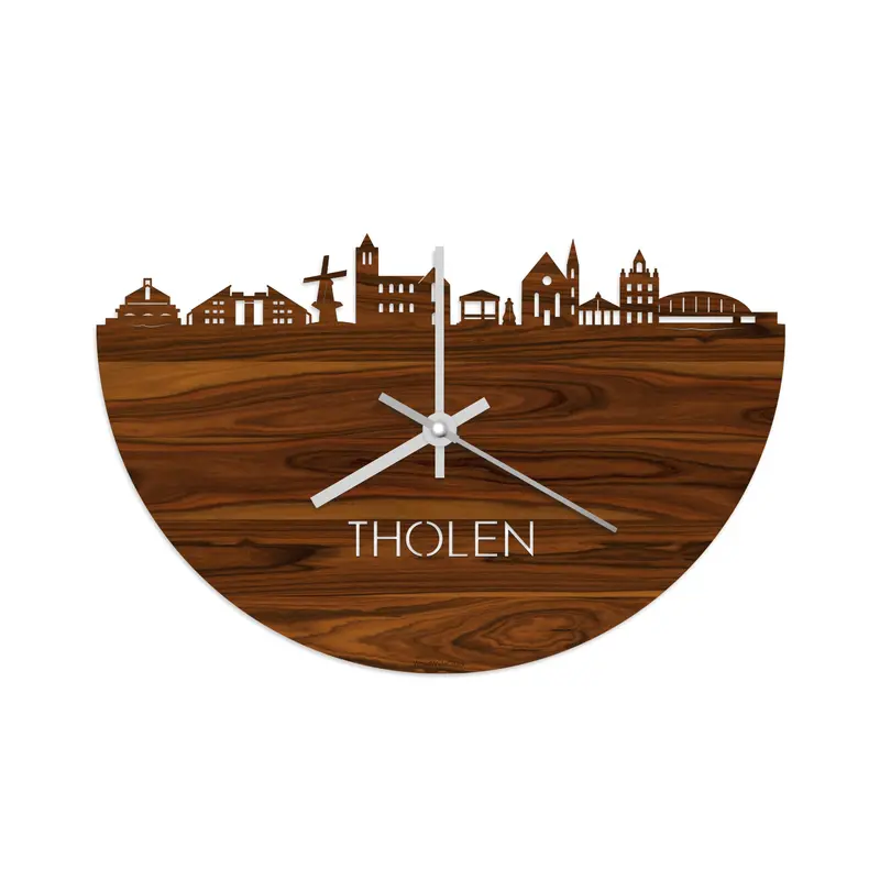 Skyline Klok Tholen Palissander