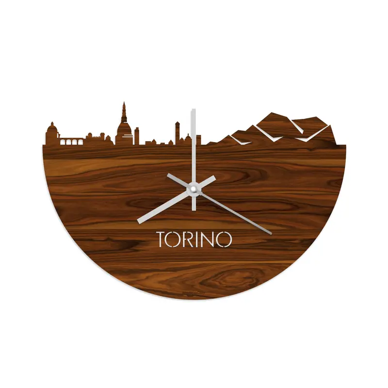 Skyline Klok Torino Palissander