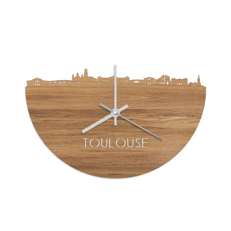 Skyline Klok Toulouse Eiken
