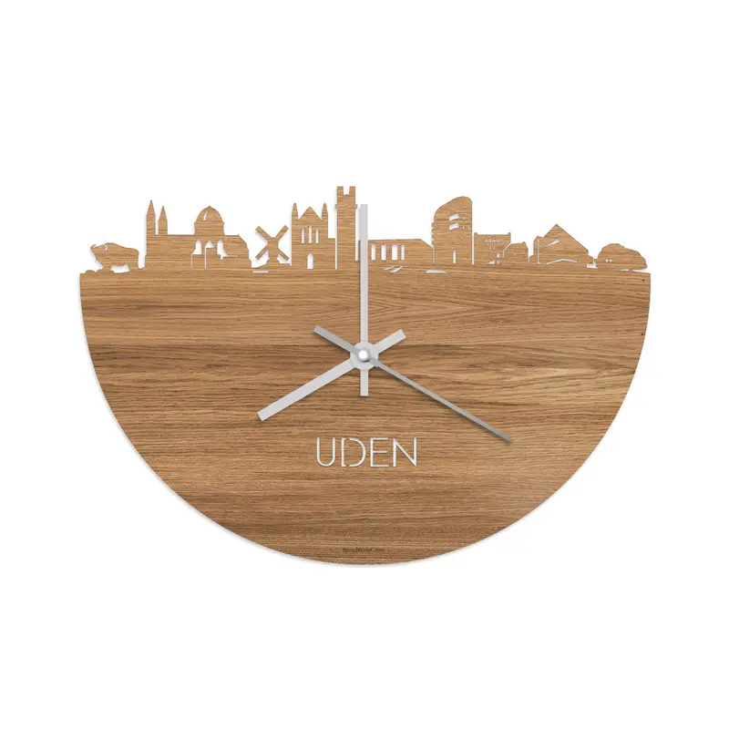 Skyline Klok Uden Eiken