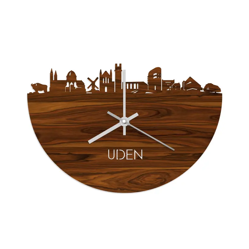 Skyline Klok Uden Palissander