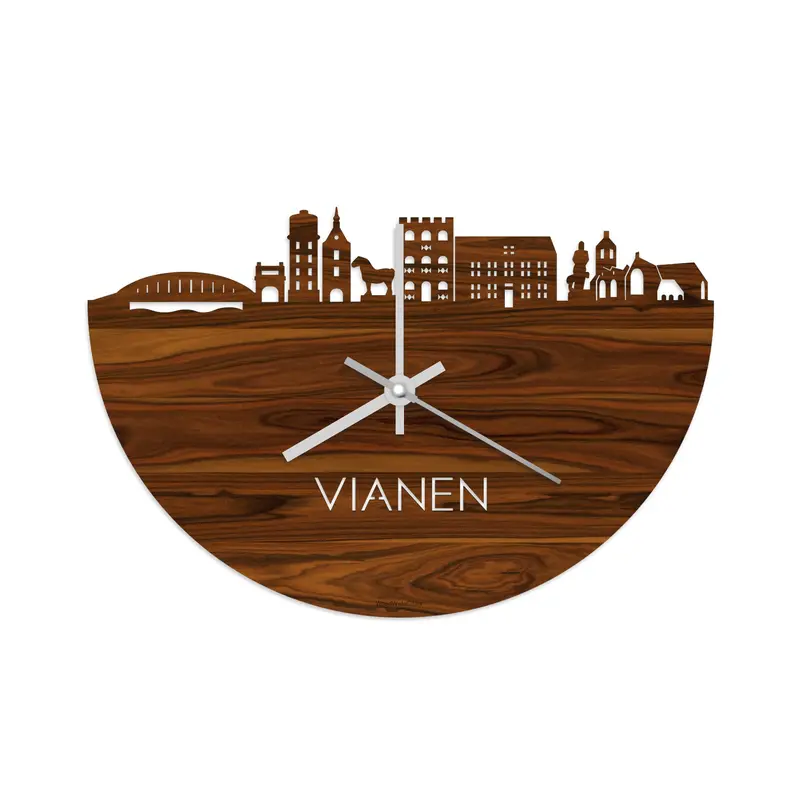 Skyline Klok Vianen Palissander