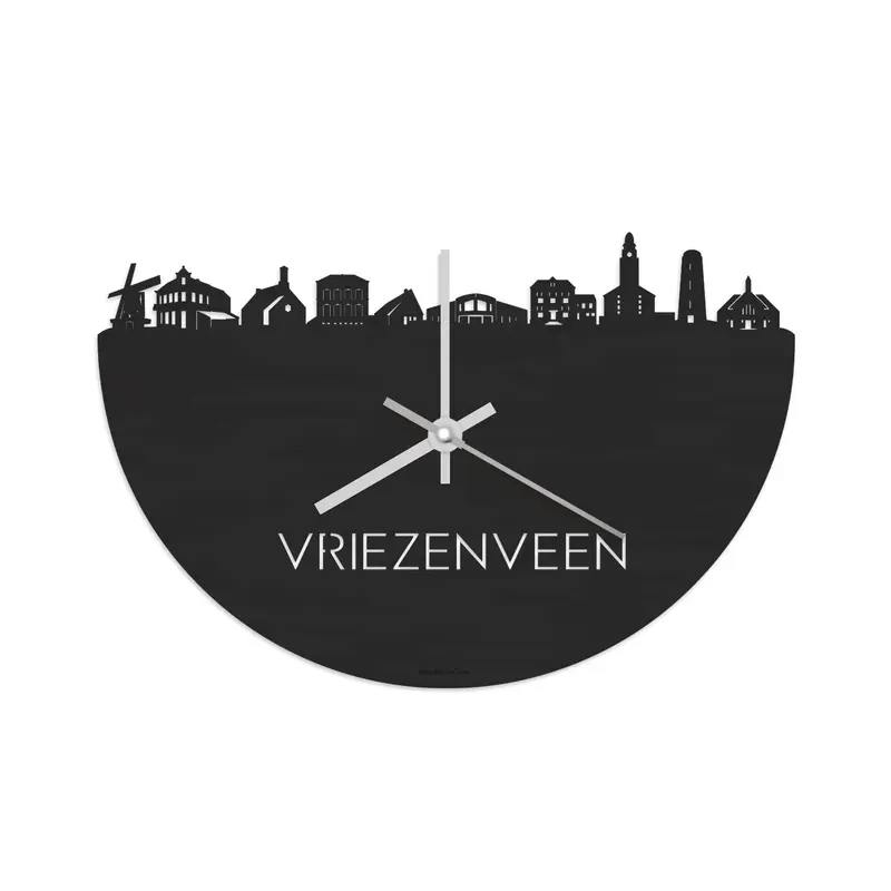Skyline Klok Vriezenveen Black