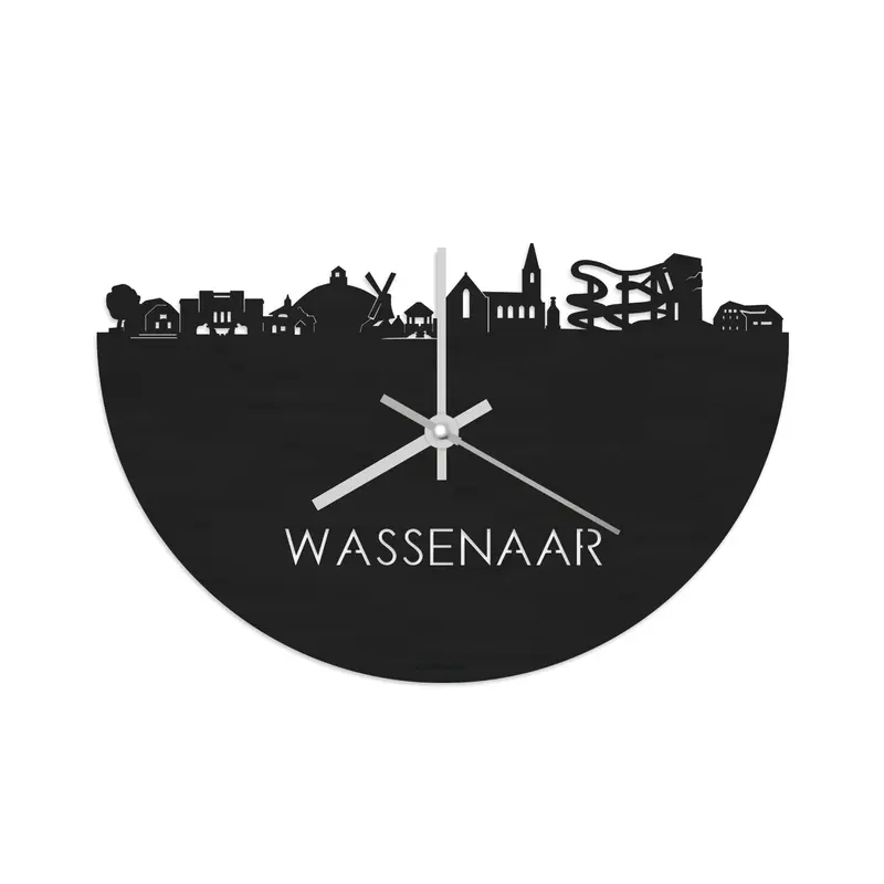 Skyline Klok Wassenaar Black