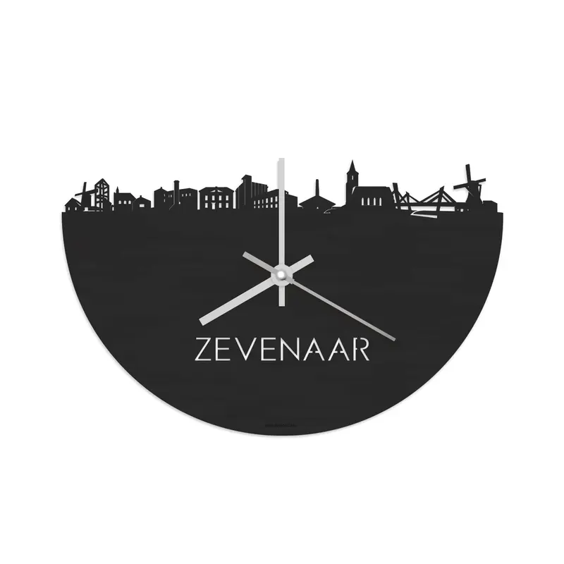 Skyline Klok Zevenaar Black