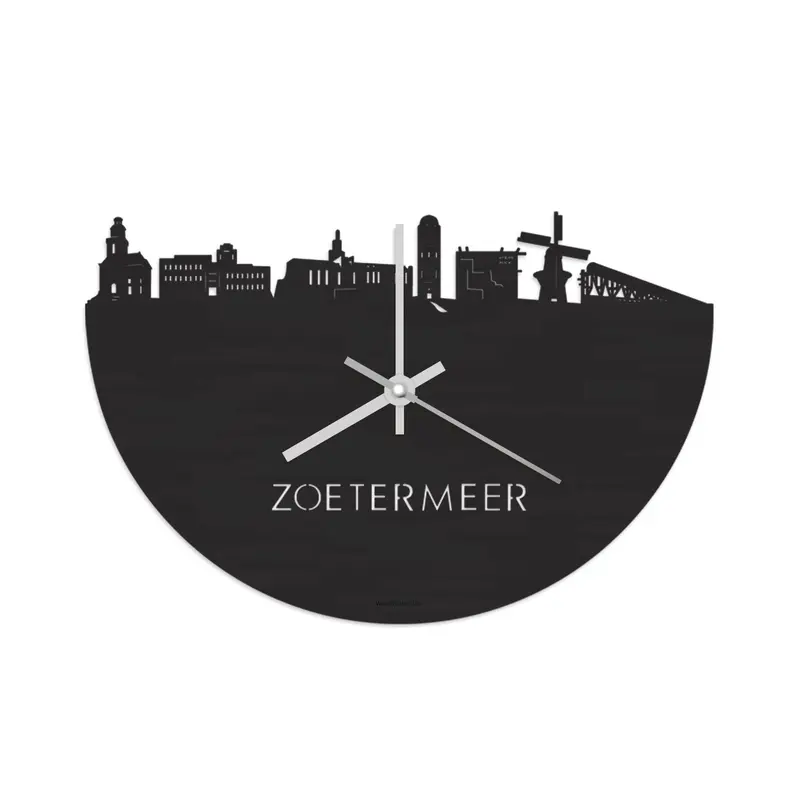 Skyline Klok Zoetermeer Black