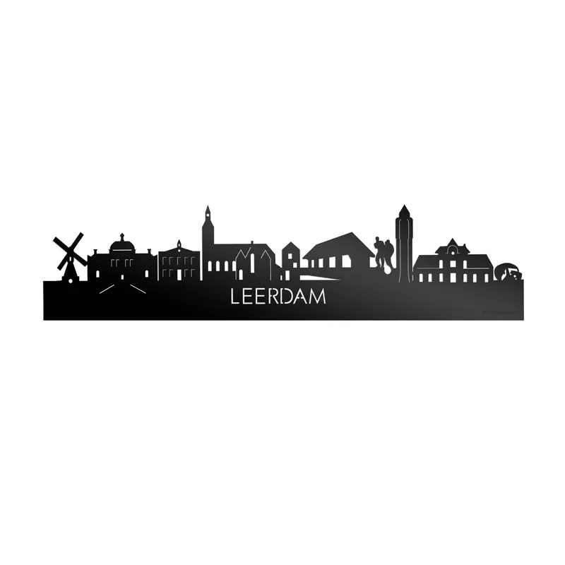 Skyline Leerdam Zwart Glanzend