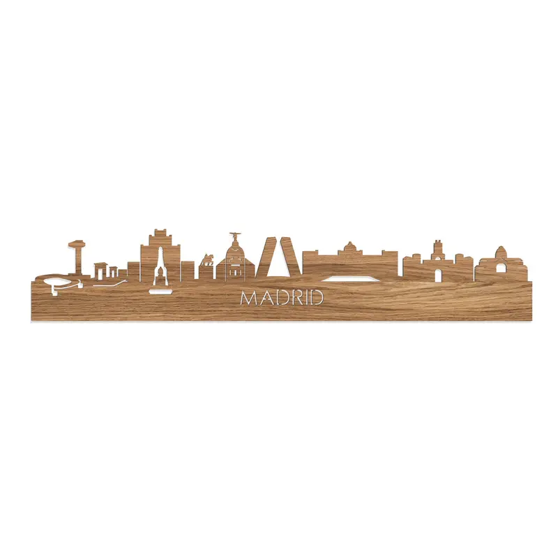 Skyline Madrid Eiken