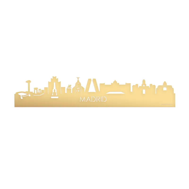 Skyline Madrid Goud Metallic
