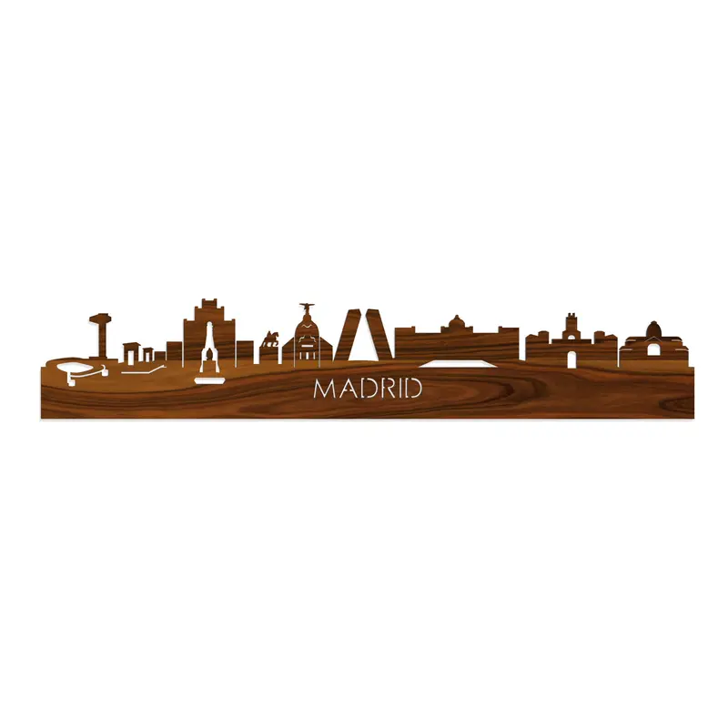 Skyline Madrid Palissander