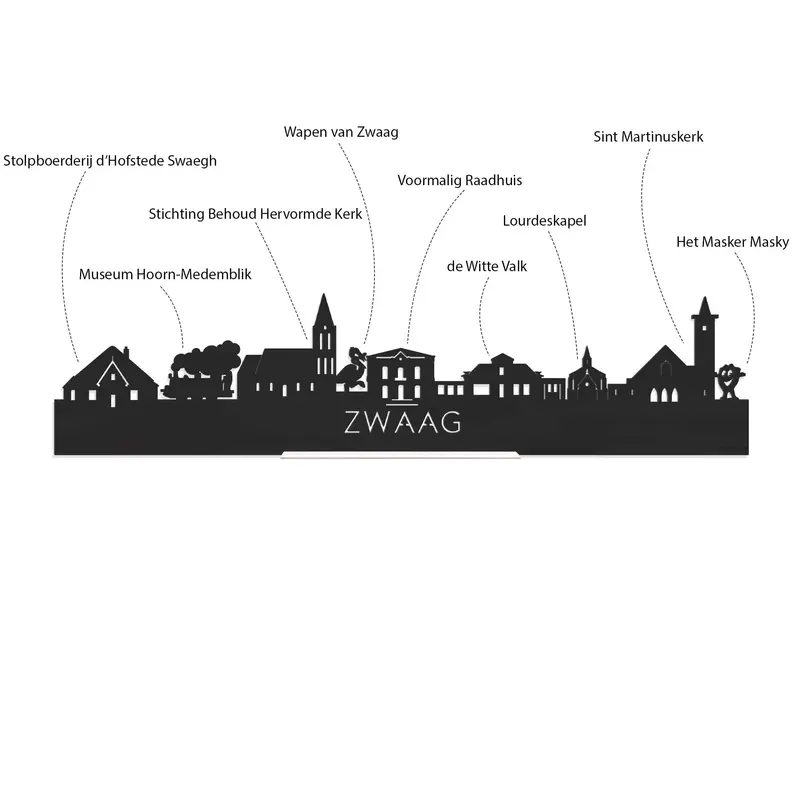 Skyline Magneet Mini Zwaag