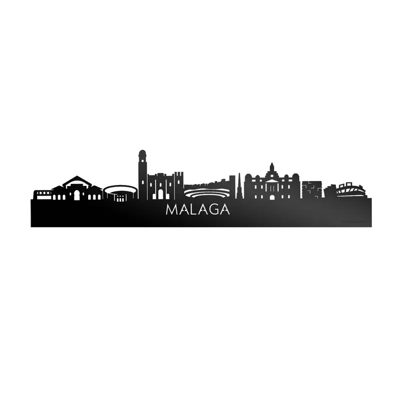 Skyline Malaga Zwart Glanzend