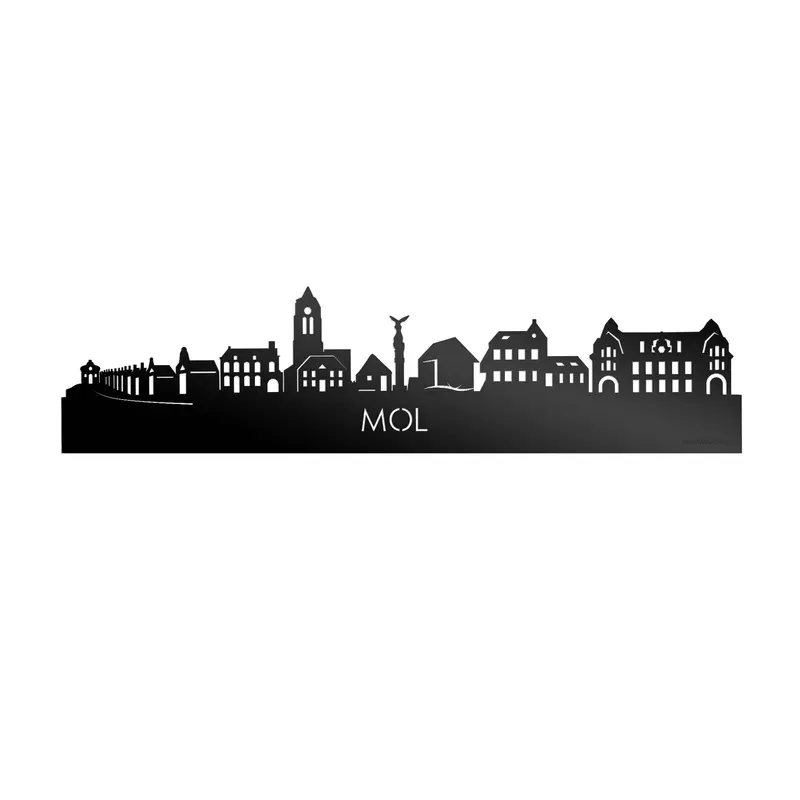 Skyline Mol Zwart Glanzend