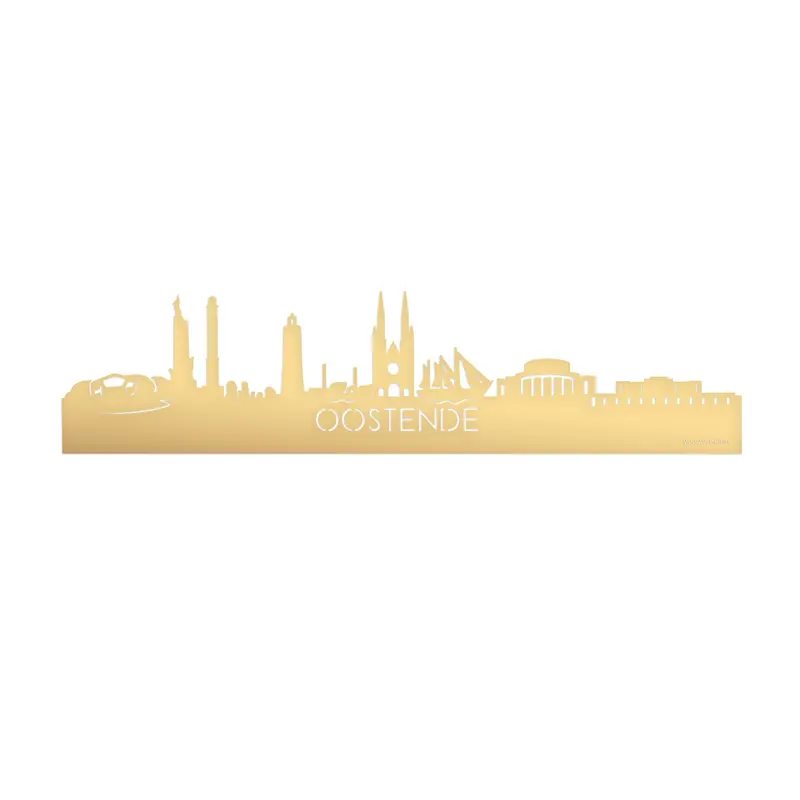 Skyline Oostende Goud Metallic