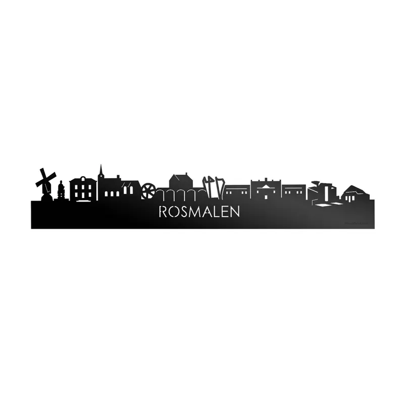 Skyline Rosmalen Zwart Glanzend