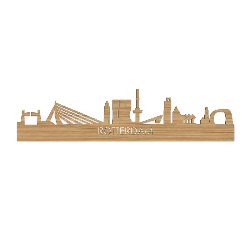Skyline Rotterdam Bamboe