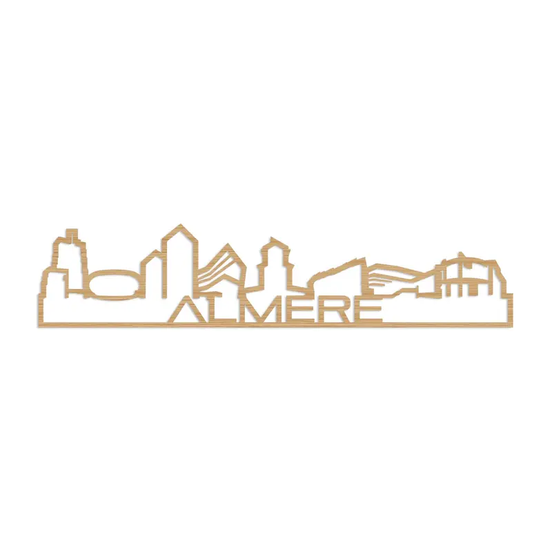 Skyline Shape Almere Bamboe