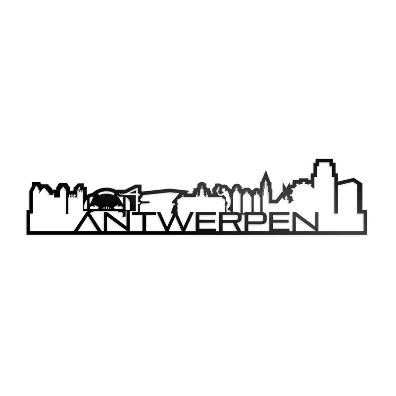 Skyline Shape Antwerpen Black