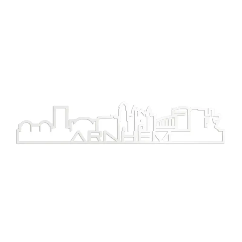 Skyline Shape Arnhem Wit Glanzend