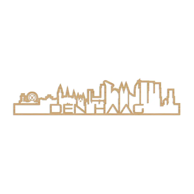 Skyline Shape Den Haag Bamboe