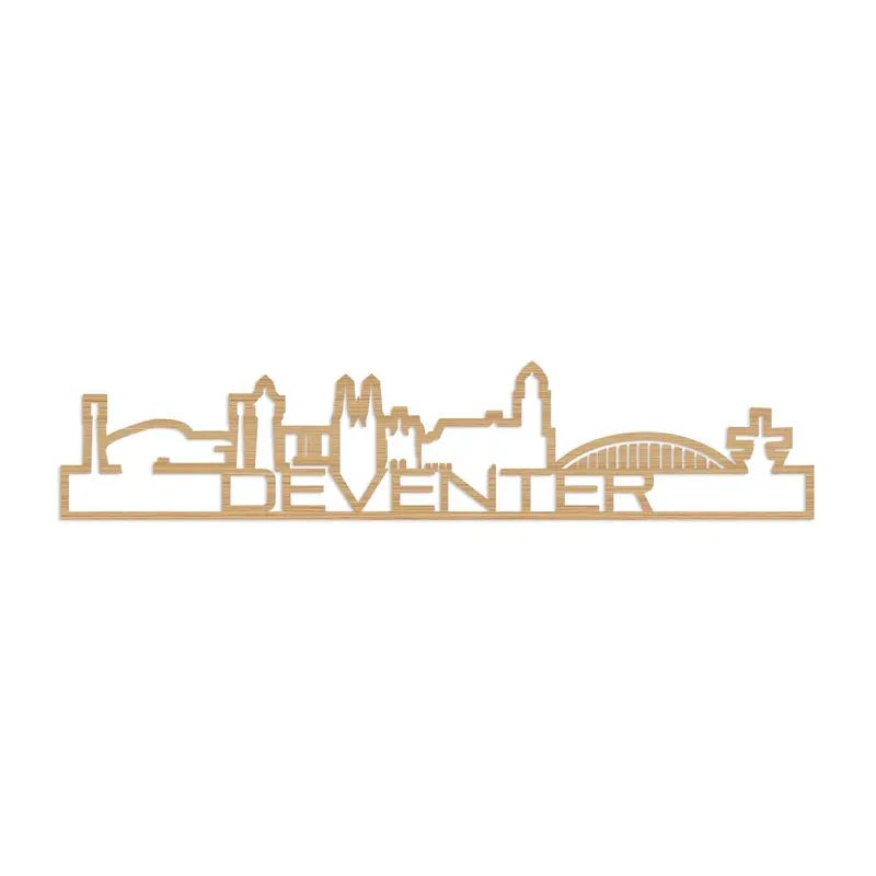 Skyline Shape Deventer Bamboe