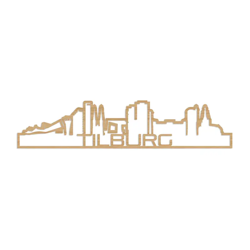 Skyline Shape Tilburg Bamboe