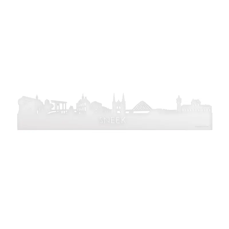 Skyline Sneek Wit Glanzend