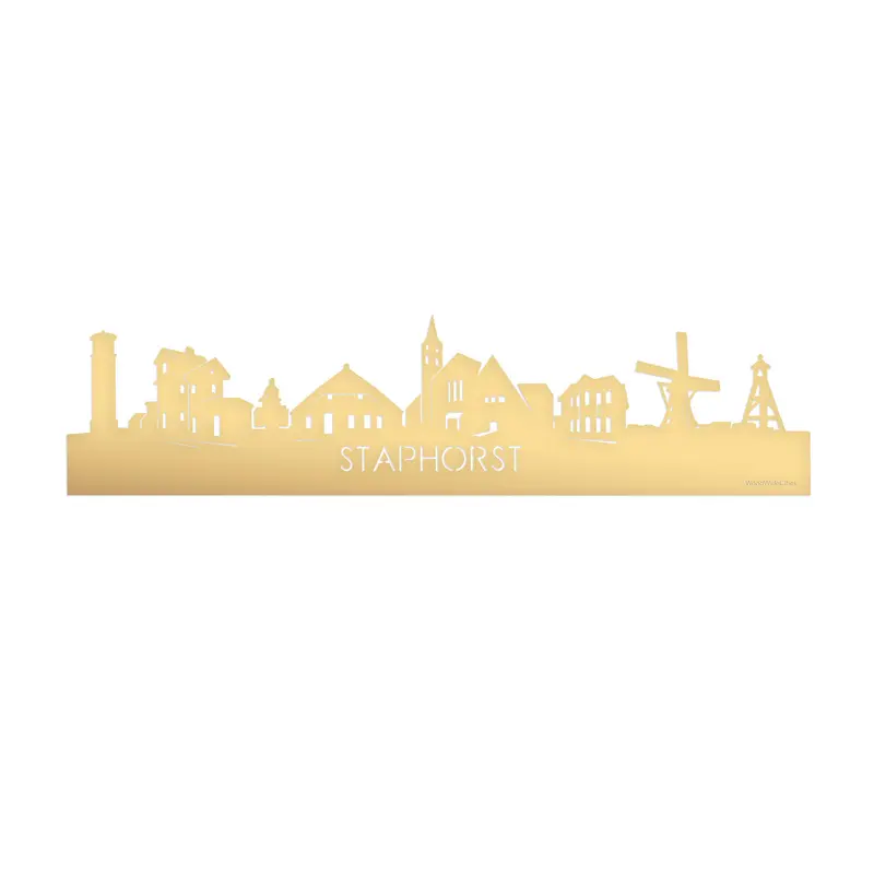 Skyline Staphorst Goud Metallic
