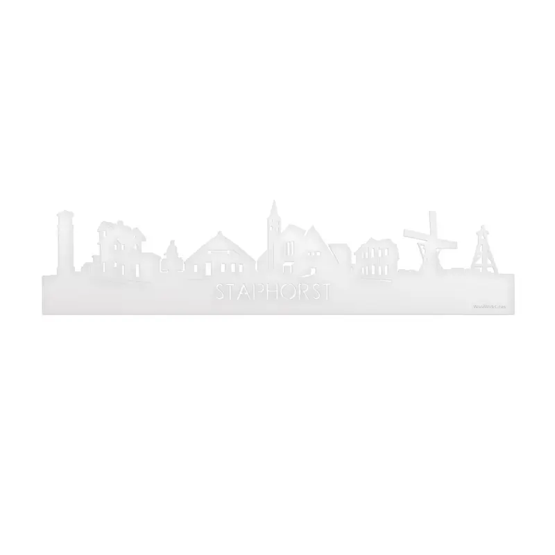 Skyline Staphorst Wit Glanzend