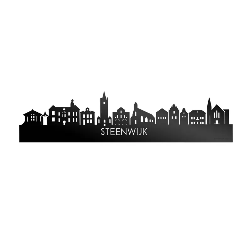 Skyline Steenwijk Zwart Glanzend