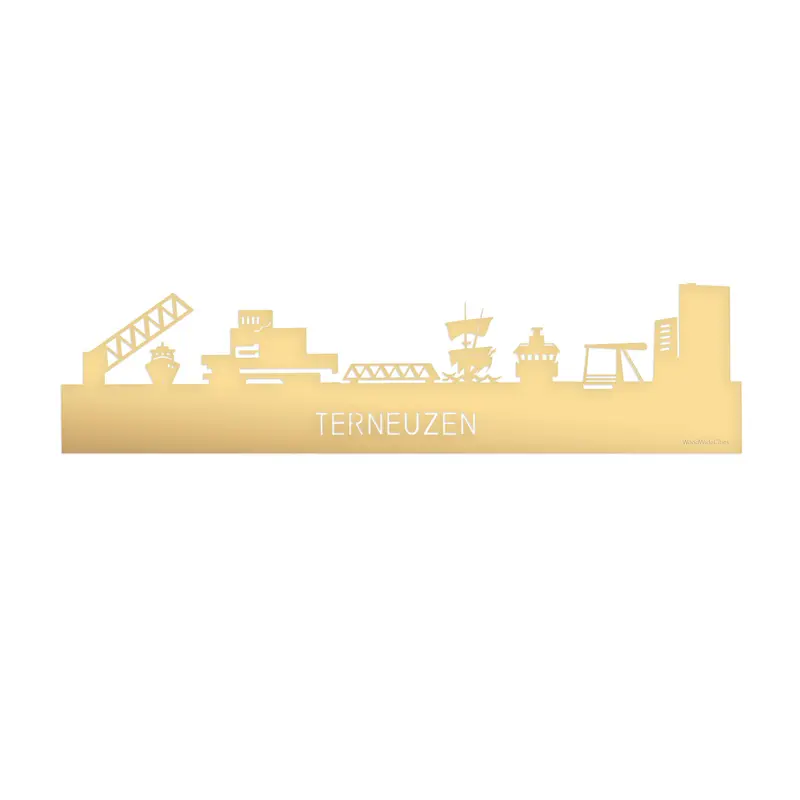 Skyline Terneuzen Goud Metallic