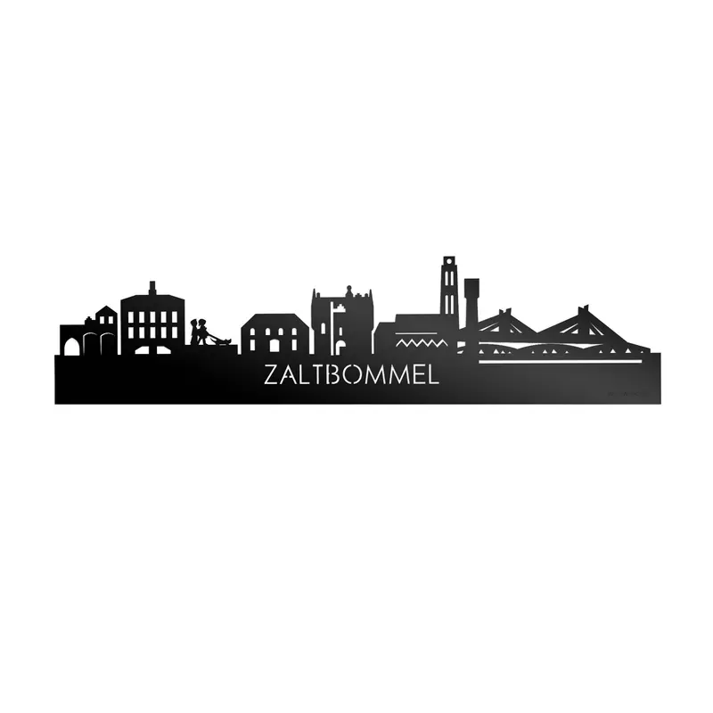 Skyline Zaltbommel Zwart Glanzend