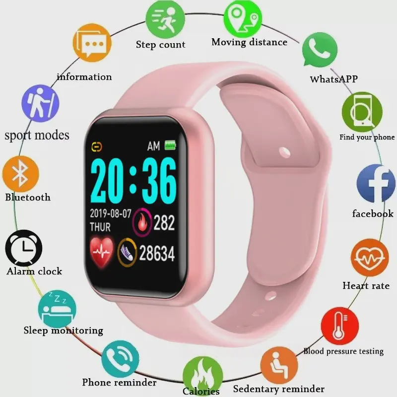 Smartwatch Y68 D20