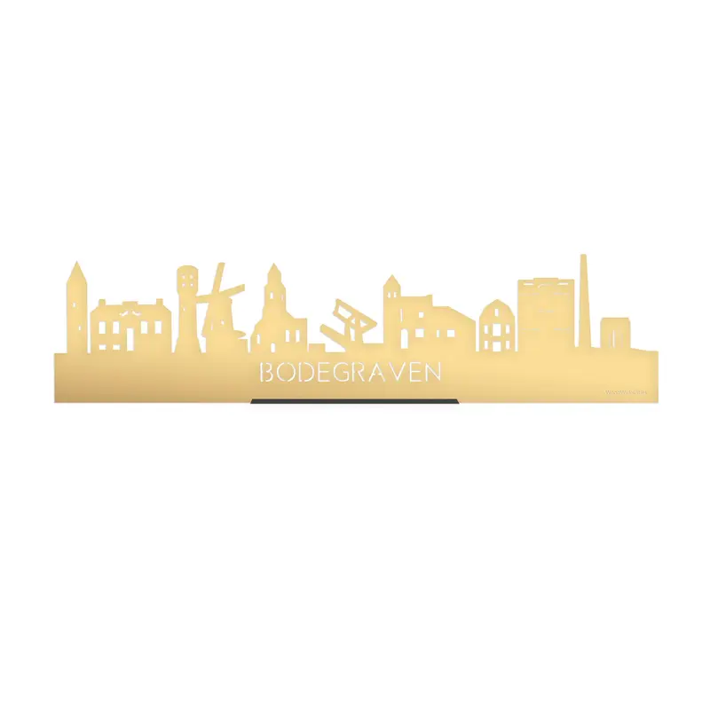 Standing Skyline Bodegraven Goud Metallic