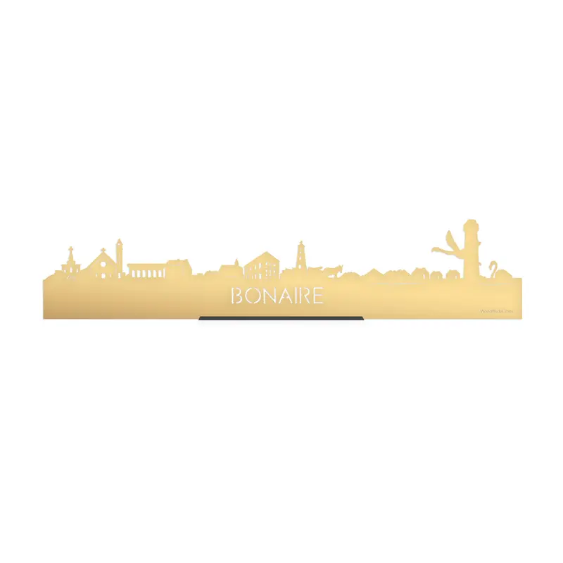 Standing Skyline Bonaire Goud Metallic