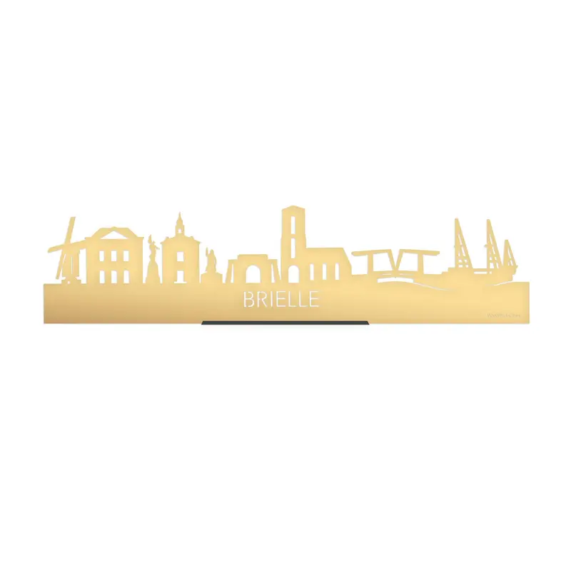Standing Skyline Brielle Goud Metallic