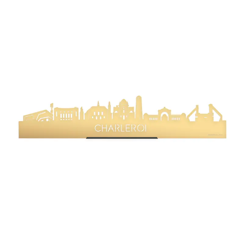 Standing Skyline Charleroi Goud Metallic