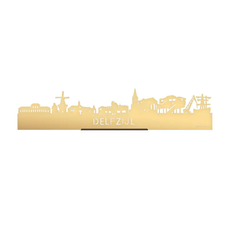 Standing Skyline Delfzijl Goud Metallic