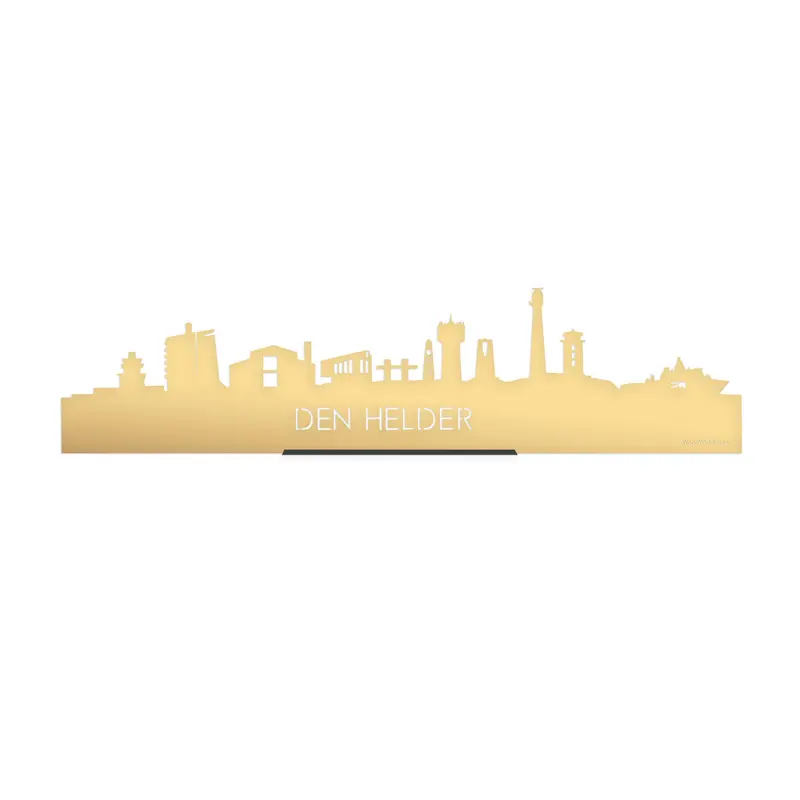 Standing Skyline Den Helder Goud Metallic