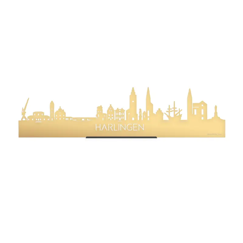 Standing Skyline Harlingen Goud Metallic