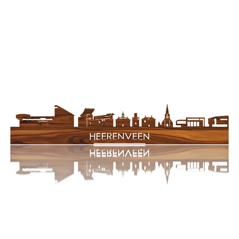 Standing Skyline Heerenveen Palissander